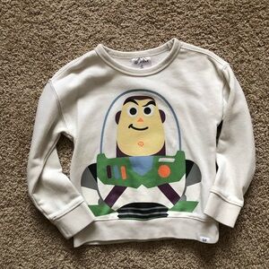 Gap 4T Boys Toy Story Buzz Lightyear Crewneck Sweatshirt